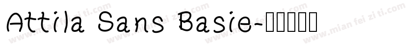 Attila Sans Basie字体转换